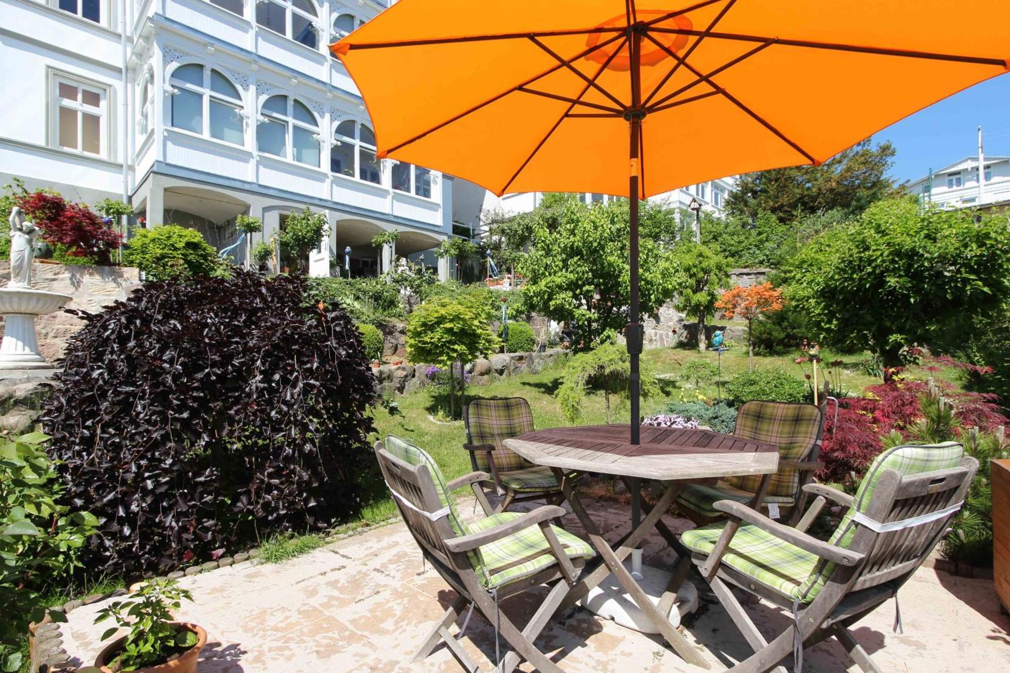 Villa Fernsicht - Wohnung Nr 1 - Mit Meerblick ザスニッツ エクステリア 写真