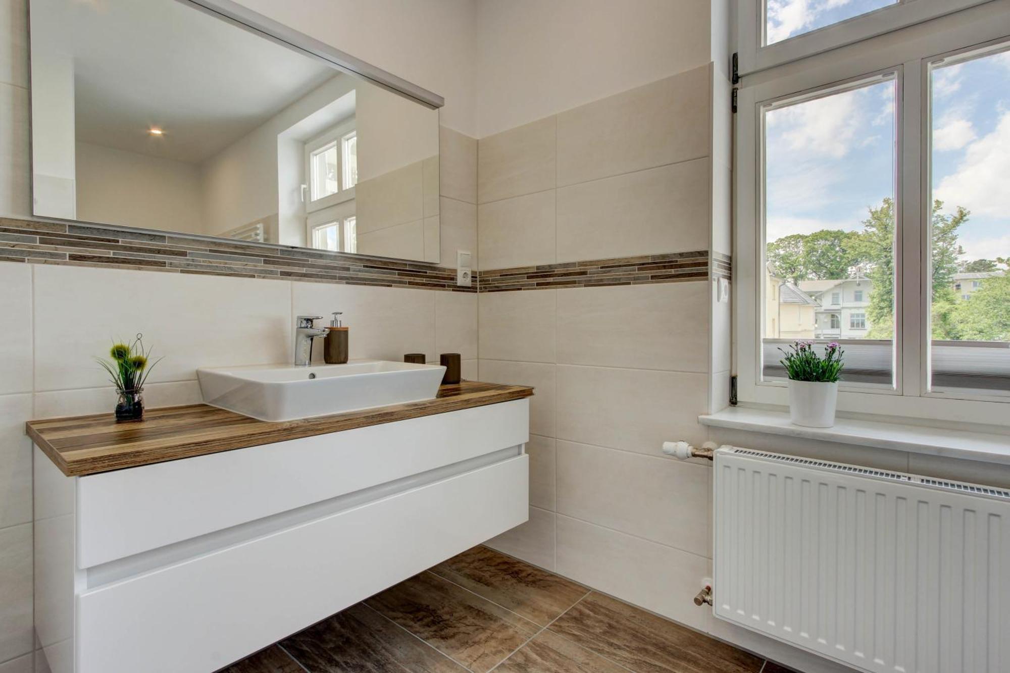 Villa Fernsicht - Wohnung Nr 1 - Mit Meerblick ザスニッツ エクステリア 写真